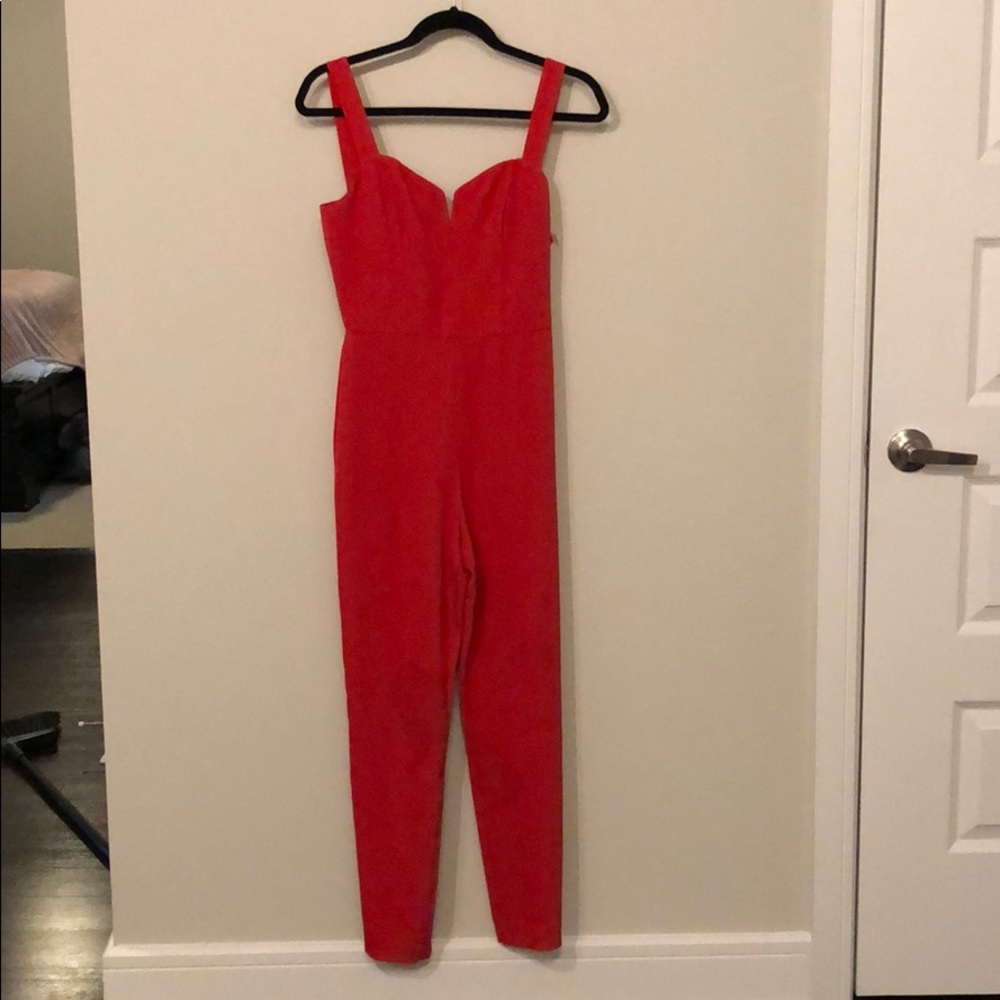 Red H$M Jumpsuit